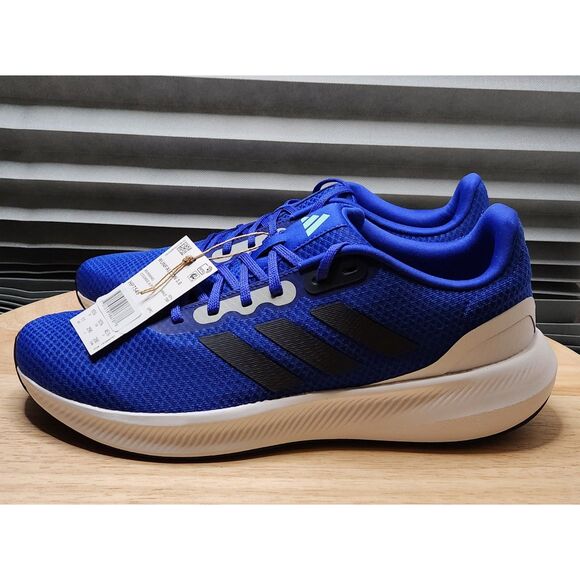 Adidas RunFalcon 3.0 Men’s Running Shoes | Blue | Size 11 | NWT - Picture 1 of 10